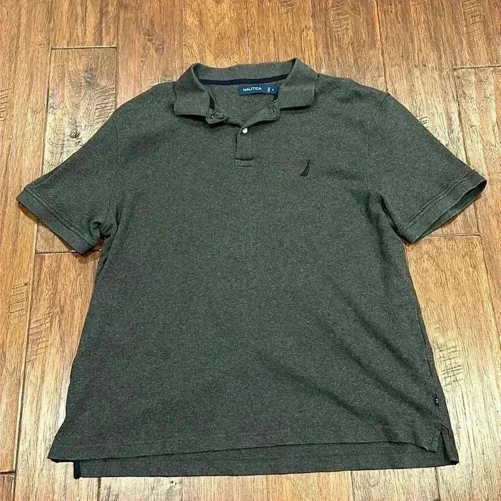 XL NAUTICAL DARK GRAY POLO - Picture 2 of 5